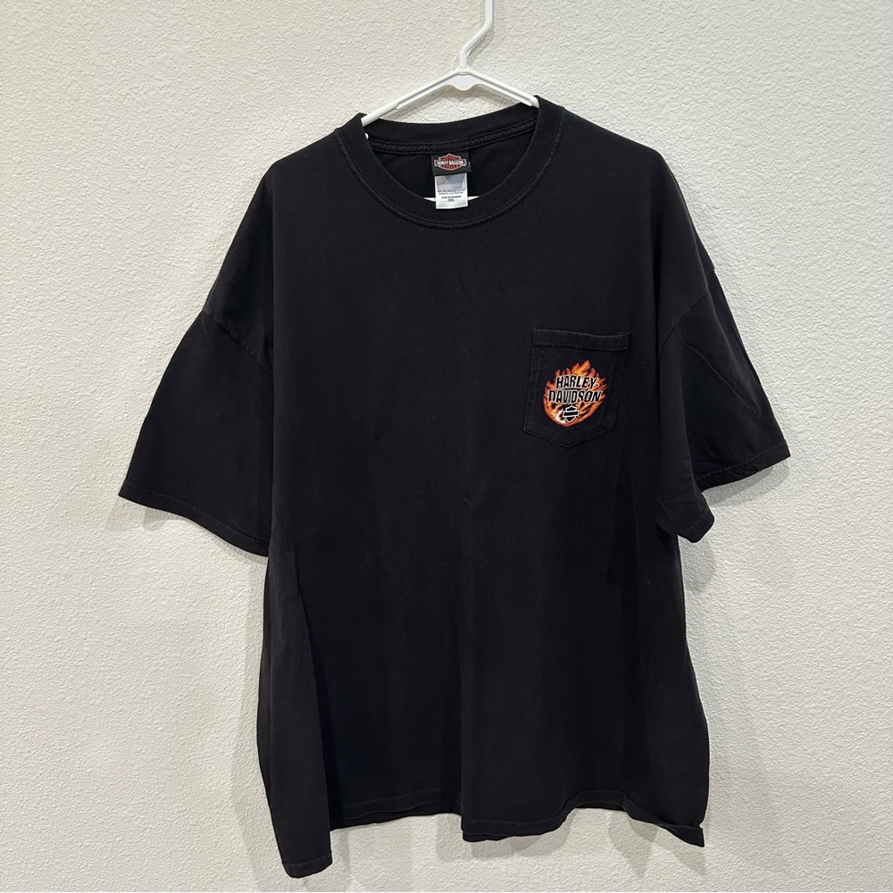 Harley Davidson black t shirt size 3XL